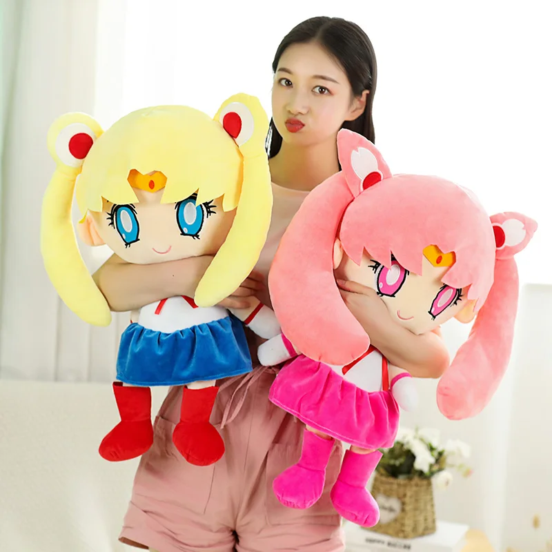 

Kawaii sailor moon peluche baby room toy sailor moon plush toy children birthday juguetes baby gift home bedroom decoration
