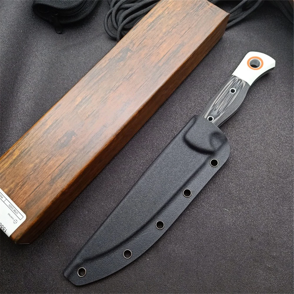 

NEW 15500 Hunting knives Survival Fixed Blade Hunter Knife S45VN Blade G10 Handle Camping Outdoor Short EDC Tool