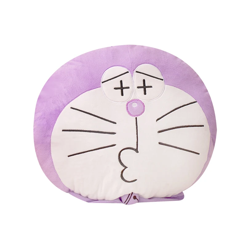 Круглая грелка для рук Doraemon очень мягкая и удобная отправка подруге праздничные