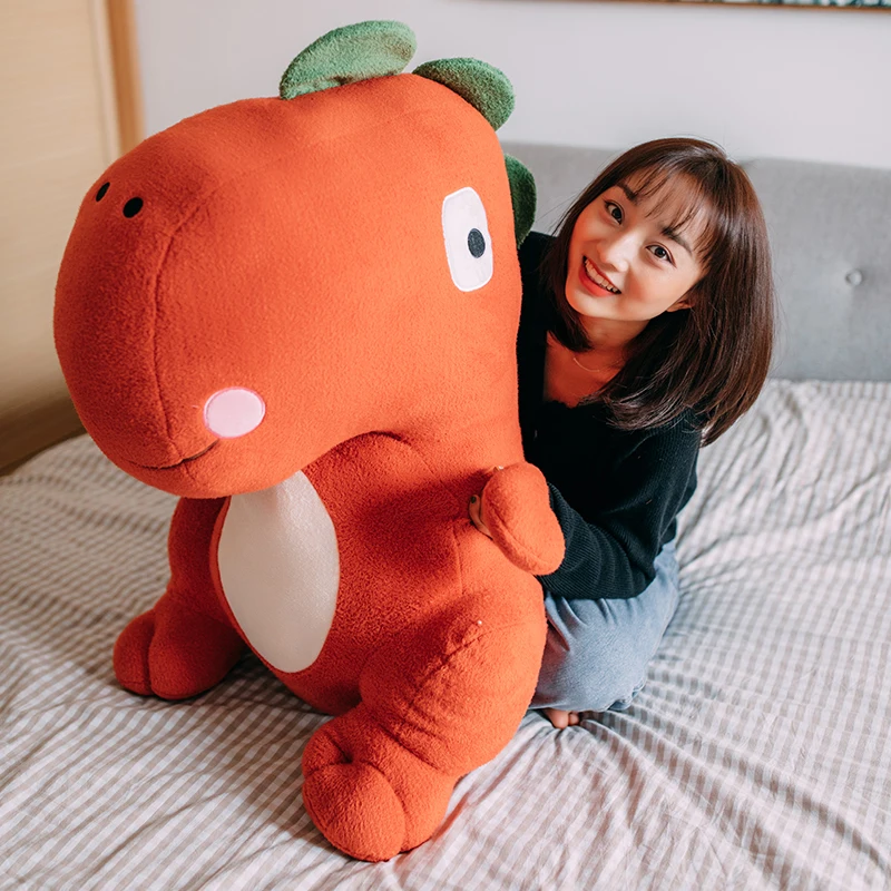 

Stuffed Animal Dinosaur Plush Tyrannosaurus Toys Doll Cartoon Long Plush Pillow Cushion Girl Children Bedroom Sofa Pillow Gifts