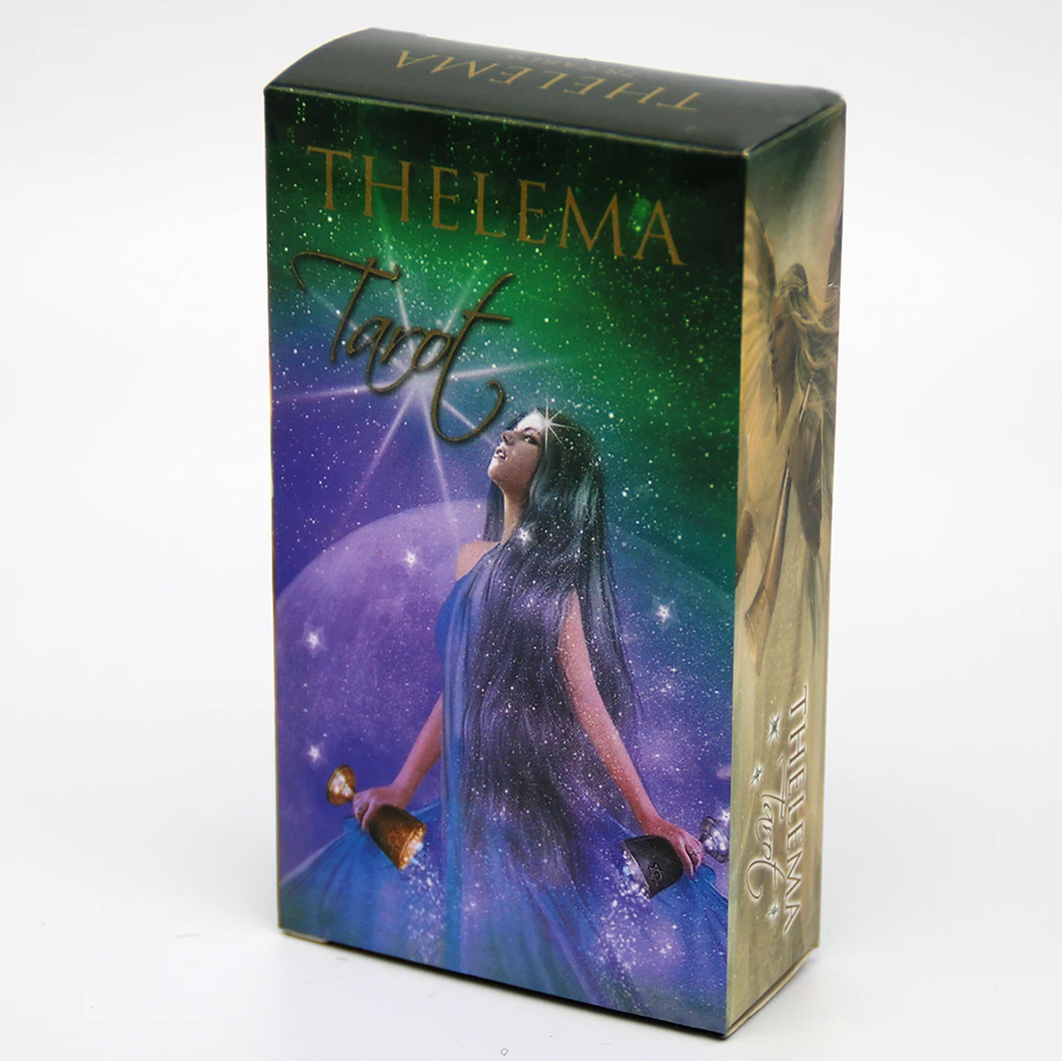 Карты Thelema Tarot деки Lo Scarabeo пять языков английский испанский французский