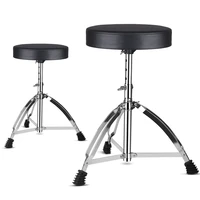 height adjustable swivel seat stainless steel jazz drum stool thickened sponge drum stool