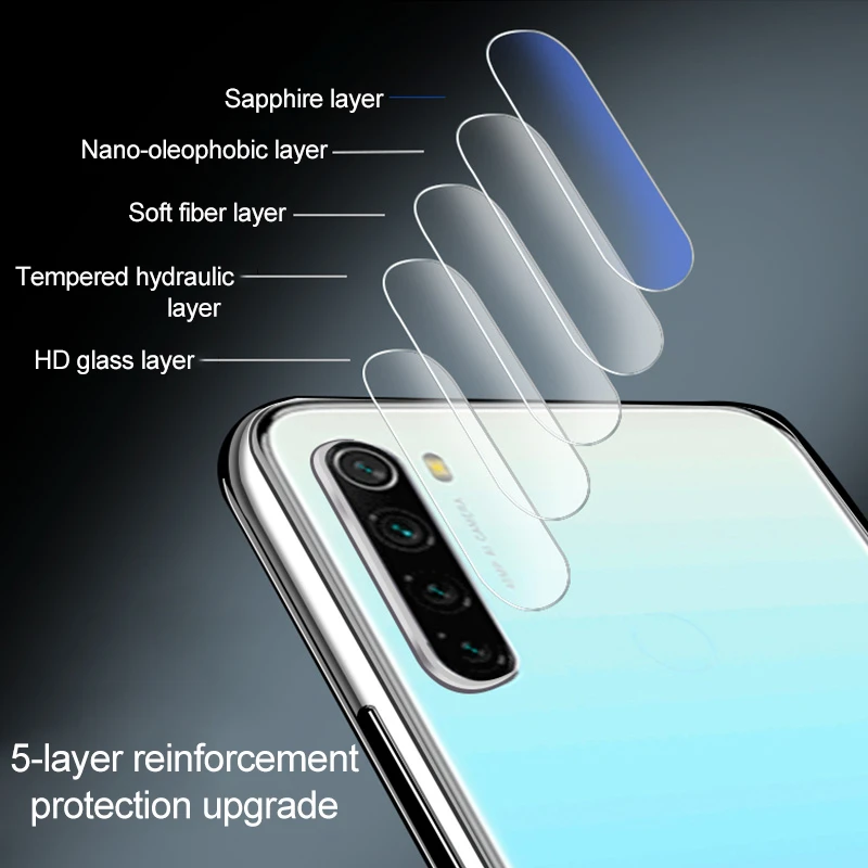 Cristal 4 en 1 para Google Pixel 5, Protector de pantalla para lente de c&aacute;mara de cristal HD, pel&iacute;cula de tel&eacute;fono, vidrio templado para Google Pixel 5-5