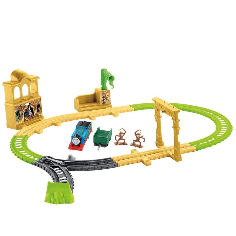 Thomas &amp Friends FXX65 TrackMaster Monkey Palace Set Railway Electric Train Toy Children Gift |
