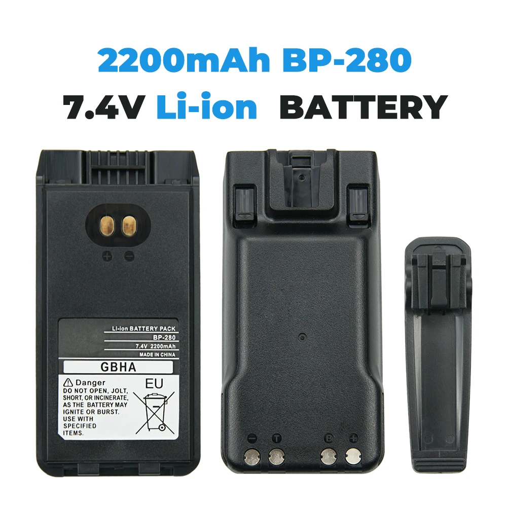 2200 мАч 7 4 В Замена двусторонней радиосвязи Батарея для BMW ICOM BP 279 280