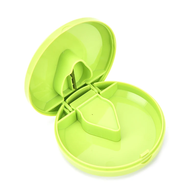 

Weekly Pill Box Storage Case Cutting Tablets Medication Pill Box Cutter Medicine Crusher Grinder Splitter Tablet Cutter Divider