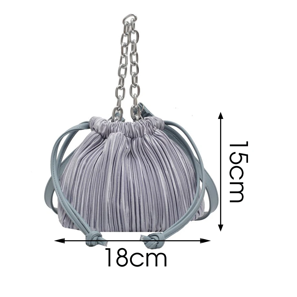 

Women's Mini Shoulder Bag Fashion Handbag Pocket Messenger Vintage Cotton Chain Purse Solid Zipper Waterproof Flap Crossbody Bag