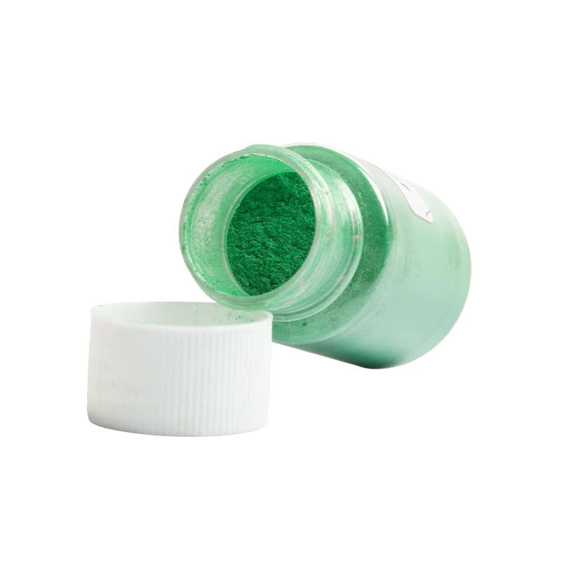 

Mica Powder Epoxy Resin Dye Pearl Pigment DIY Jewelry Crafts Soap Making Accessories in Green