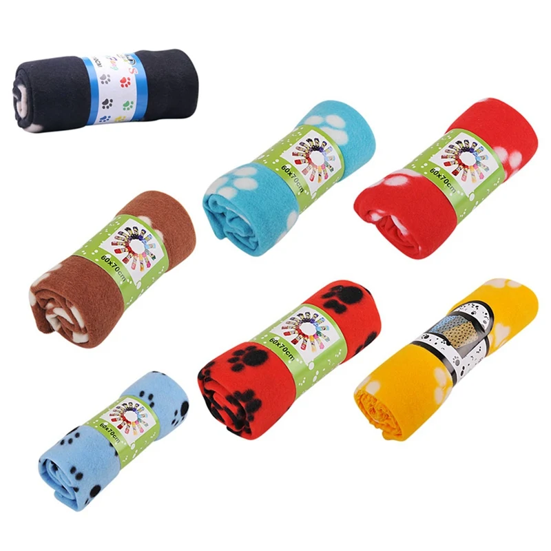 Бархатные Флисовое одеяло для животных собак и кошек супер мягкий уютный