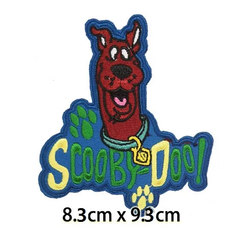 Scooby-Doo утюг на патчи BB детский значок мультфильм животное вышивка аксессуары одежды - Цвет: Антикварная бронза