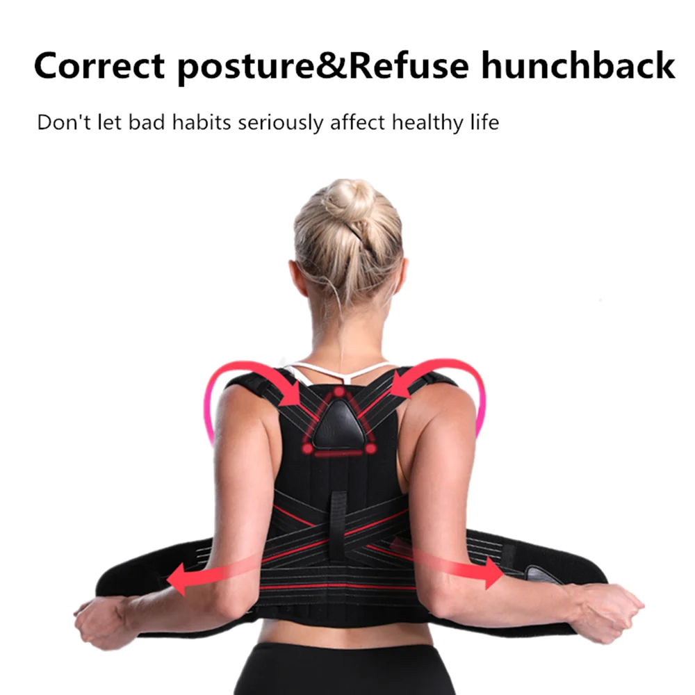 Поясничная поддержка спины для раннего кифоза округленные плечи коррекция