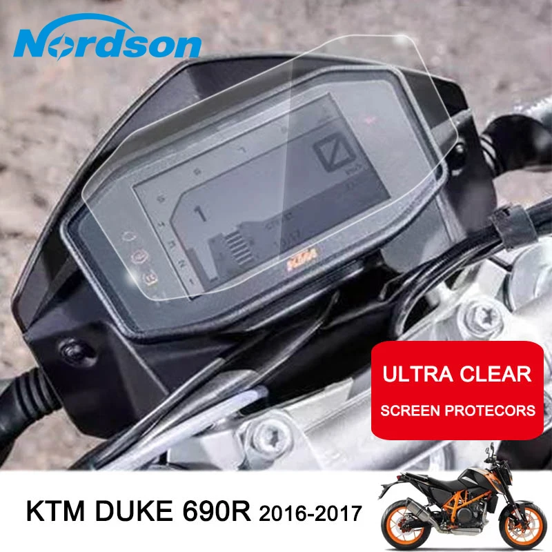 

Motorcycle Cluster Scratch Cluster Screen Protection Film Protector For KTM 1290 SUPER DUKE R 17-19 690 790 DUKE 16-23 890 DUKE