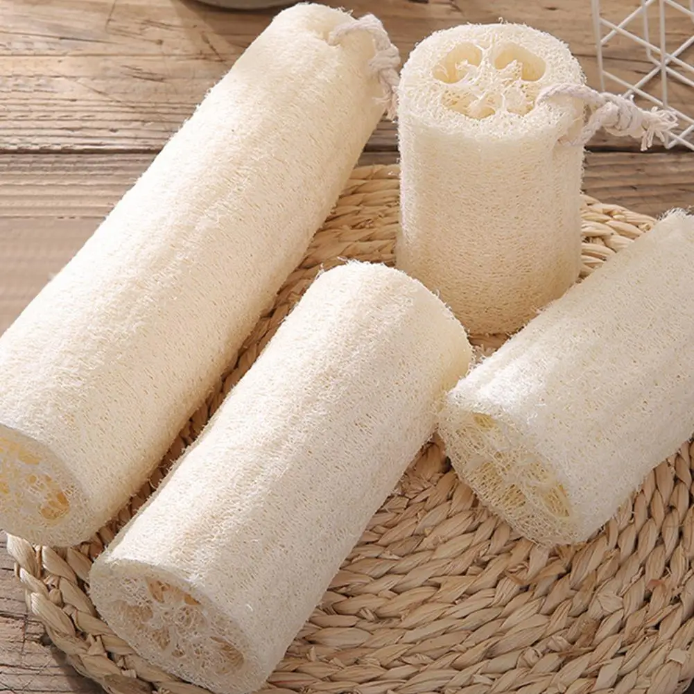 Яркая Гламурная естественная здоровая мочалка из люфы Душ мыть тело мяч для