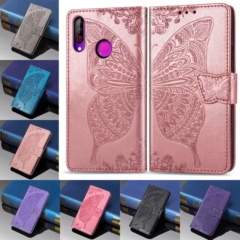 Роскошный чехол кошелек с 3D цветами и бабочками для LG K8 K10 2018 G7 G8 K20 K30 2019 K40 K50 Q7 Q8 Q60