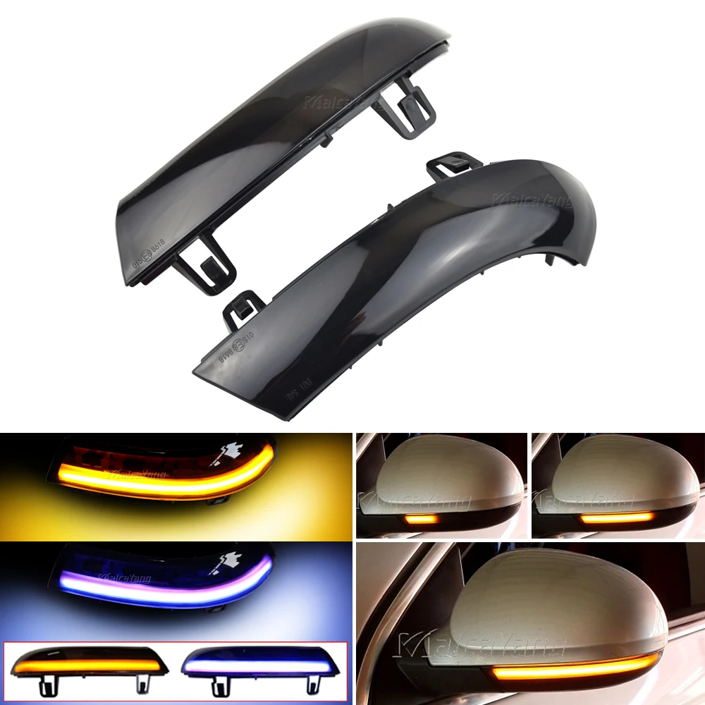 

For VW Golf 5 Jetta MK5 Passat B5.5 Sharan EOS Volkswagen Car Accessories Dynamic Turn Signal Side Marker Light Flasher Blinke