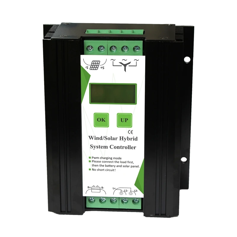 12/24V ветряной и ветряком солнечной батареей заряда Управление Светильник/таймер