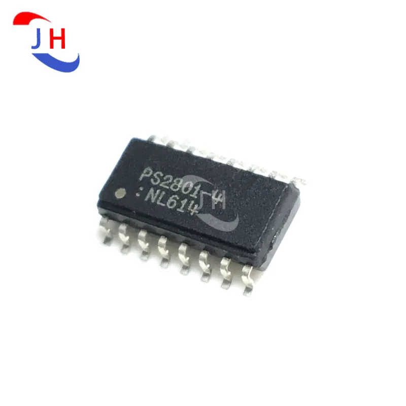 

5PCS PS2801-4 PS2801C-4 PS2801 Patch SOP16 Four-channel Optocoupler IC Chips In Large Quantities In Stock