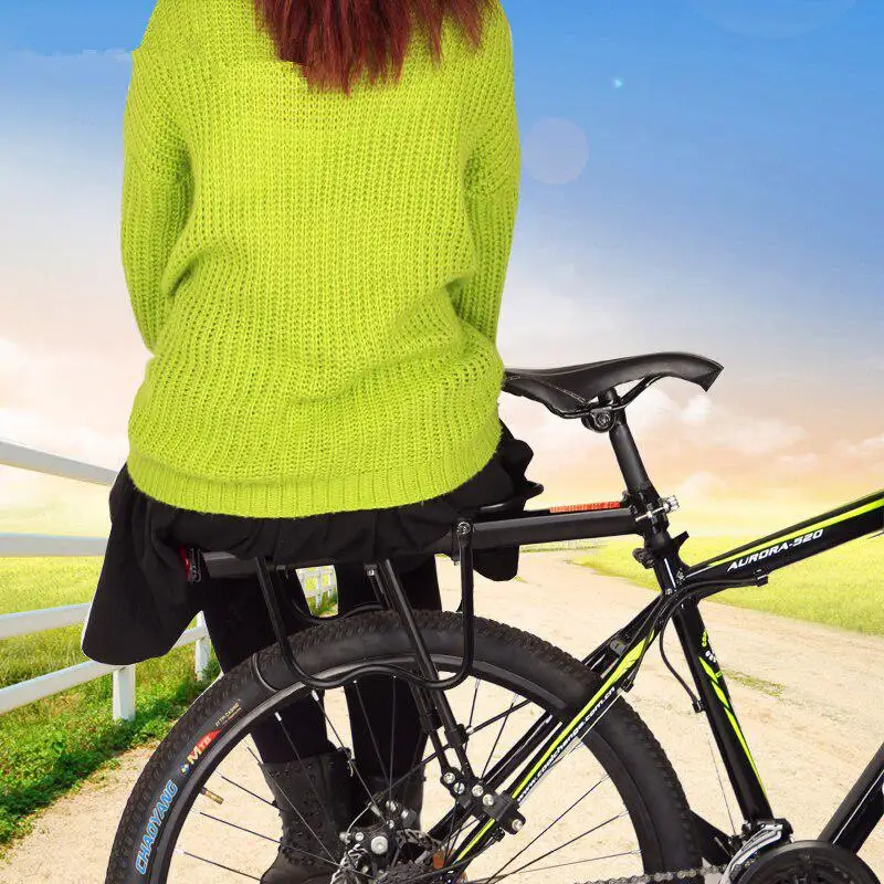 HiMISS Bicycle Touring Carrier Rack Adjustable Frame-Mounted for Heavier Top and Side Loads Black High Quality Accessories | Спорт и