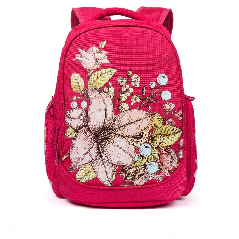 

Children School Bags for Girls Primary School Backpacks Flower Pattern Kids Satchel Oxford Waterproof Orthopedic Backpack