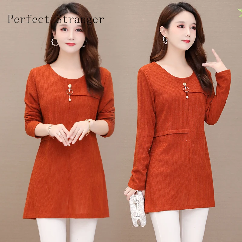 

New 2021 women simply style Women's blouse Long shirts Chiffon tops Plus Size