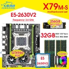 Комплект материнской платы X79 с Xeon E5-2630V 2 CPU LGA2011 combos 4*8 ГБ 1333 МГц память DDR3 ОЗУ GTX960 4 Гб 256 ГБ M.2cooler комбинация