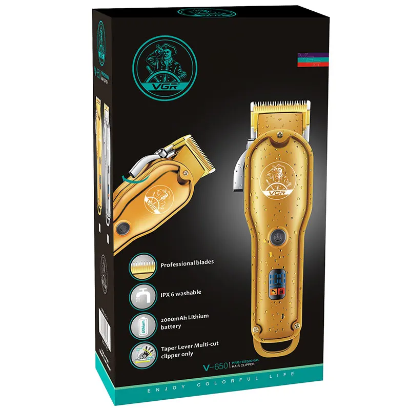 

professional waterproof electric hair clipper salon adjustable taper lever men corded cordless hair trimmer hair cutting machine