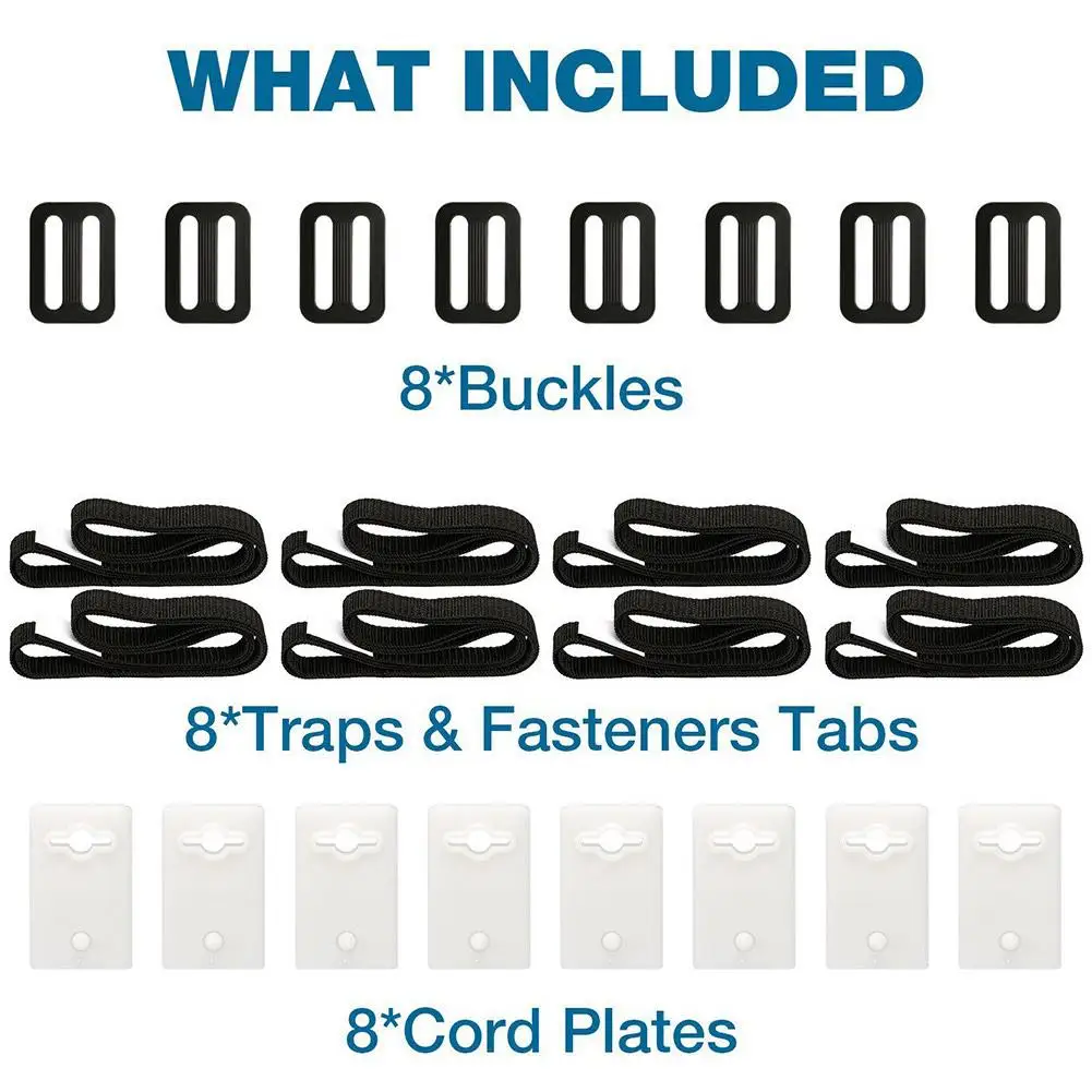8 шт./набор набор для крепления крышки на солнечной батарее прочная катушка