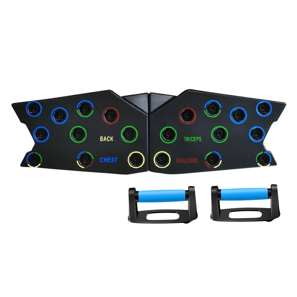 Multi-function Push Up Board Rack Gym Workout Abdominal Muscle Trainer Stand Body Building Exercise Fitness Equipment for Men | Спорт и