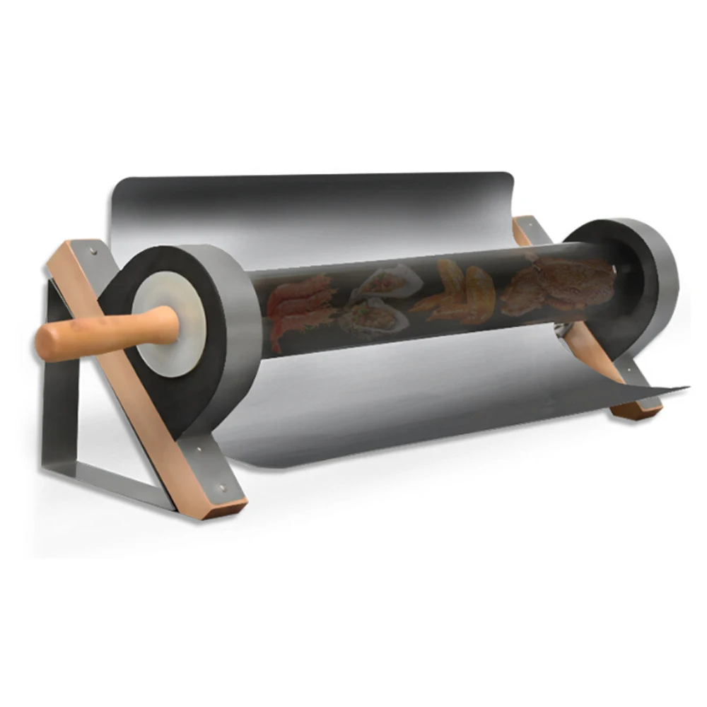 Открытый Портативный солнечной энергии барбекю гриль Однотрубная печь для