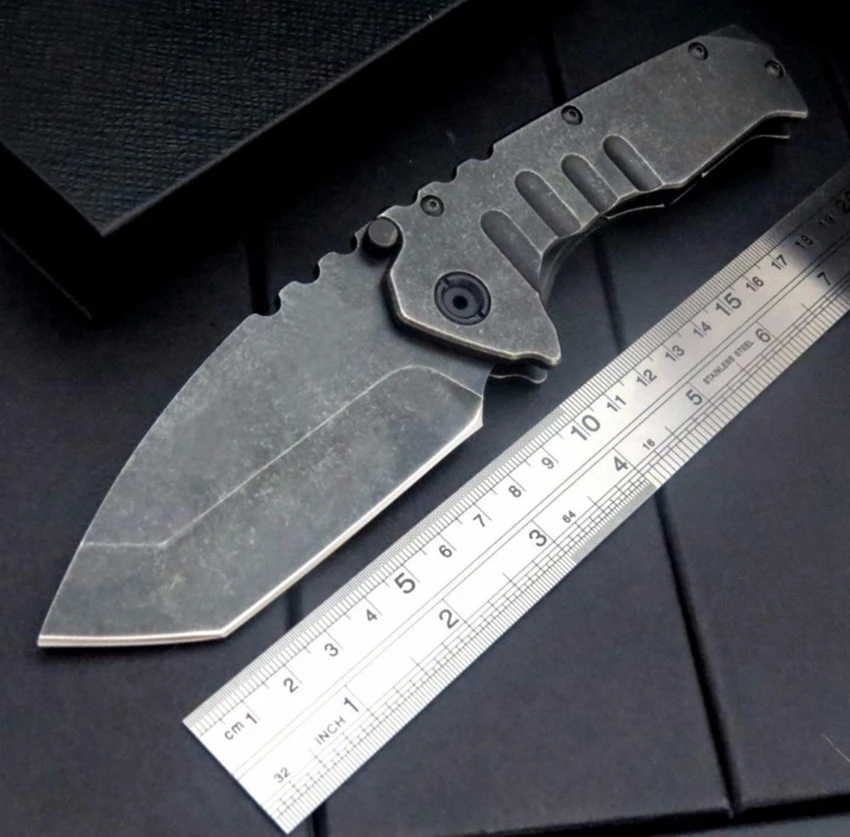 Складной нож 9cr18mov лезвие G10/стальная ручка кемпинг Выживание Карманный уличный