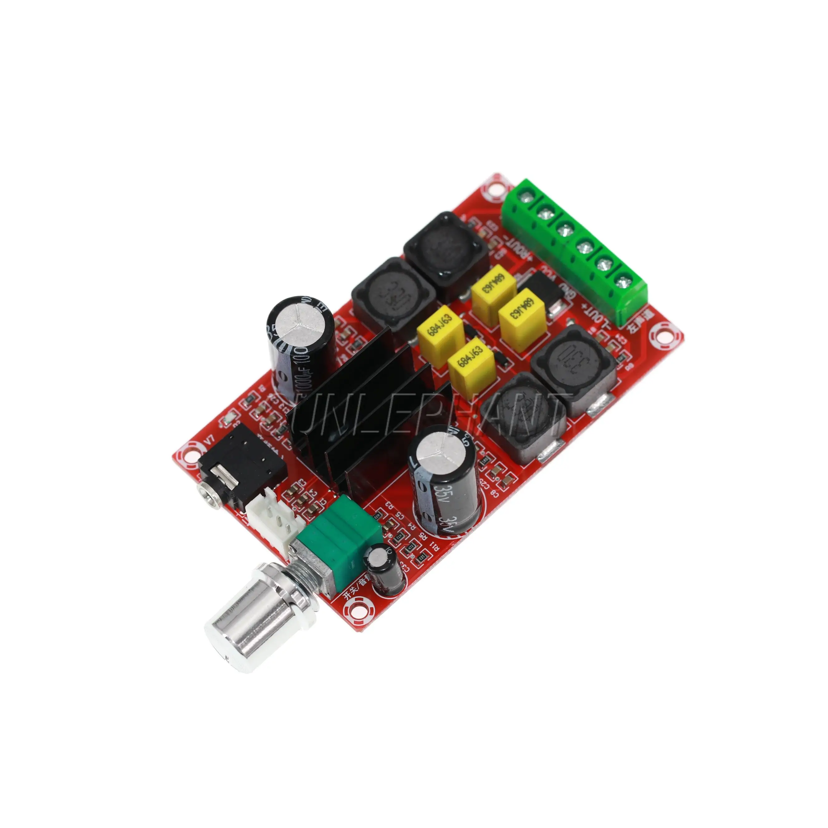 

TPA3116D2 50W + 50W Dual Channel Stereo Digital Amplifier Board DC 5V 24V XH-M189 TPA3116 50Wx2 Amplifier Module