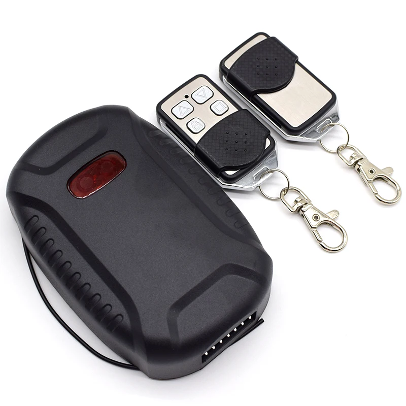 

Universal Wireless Gate Door Remote Control RF 433mhz Gate Curtain Transmitter Receiver For External Motor Controller