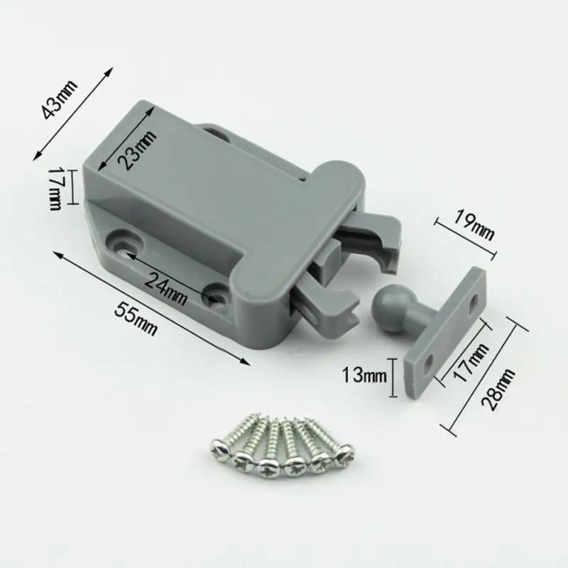 Дверной присоска толчок для открытия системы Буфер Заслонки дверных шкафов
