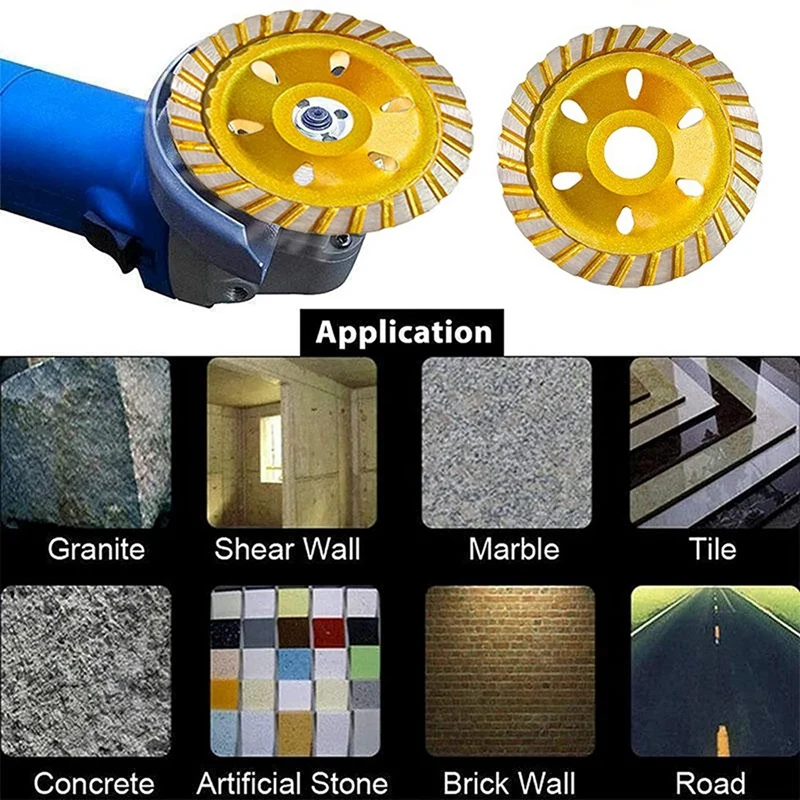 Алмазный шлифовальный стакан бетонный круг рабочий турборяд угловой станок
