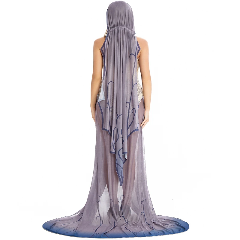 

Sexy Ghost Bride Dress Halloween Costume For Women Carnival Party Clothing
