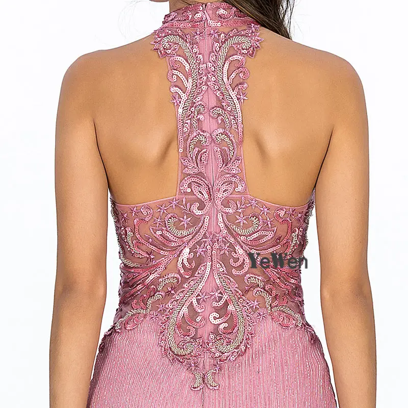 2020 вечерние платья длинные женские сексуальные с высоким разрезом без спинки