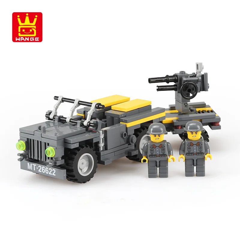 Ww2 военные серии база обороны перевооружение грузовик армии Легион minifigs строительные блоки игрушки для