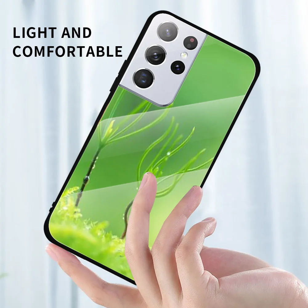Чехол для Samsung Galaxy S21 Plus Ultra M21 M31 M51 A52 A72 закаленное стекло | Мобильные телефоны и
