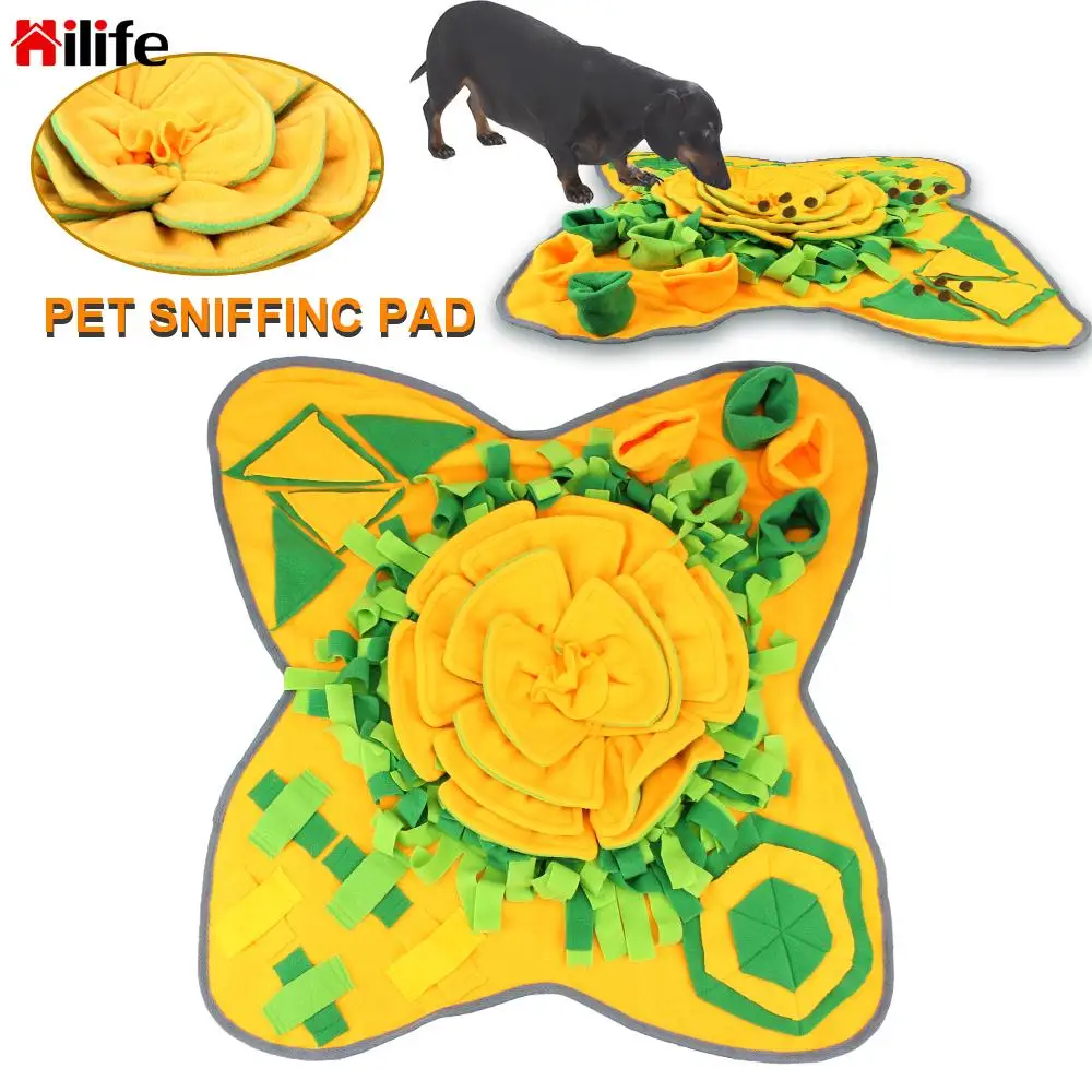 

Одеяло для дрессировки домашних животных, медленное дозирование, кормушка, коврик для удушения, головоломка для обучения щенков, собаки