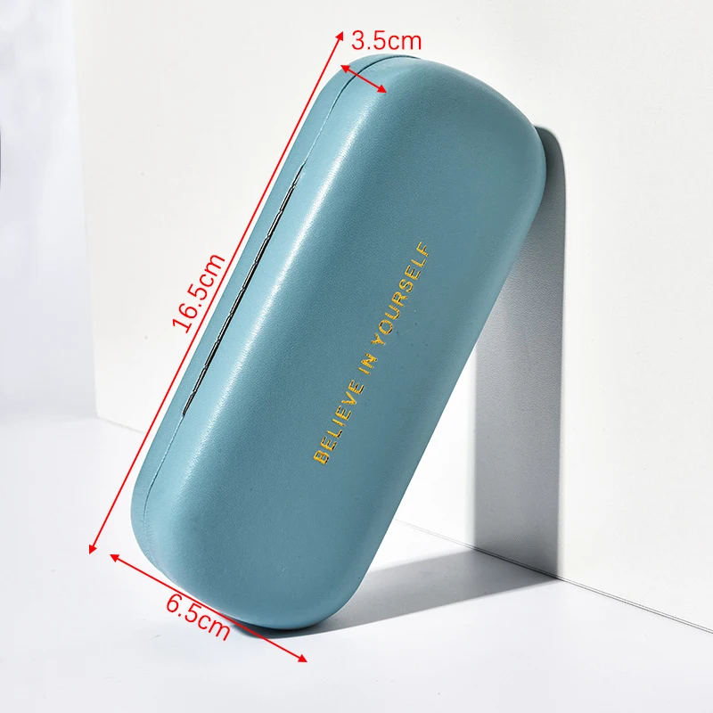 Портативный Чехол для очков из искусственной кожи чехол с принтом футляр