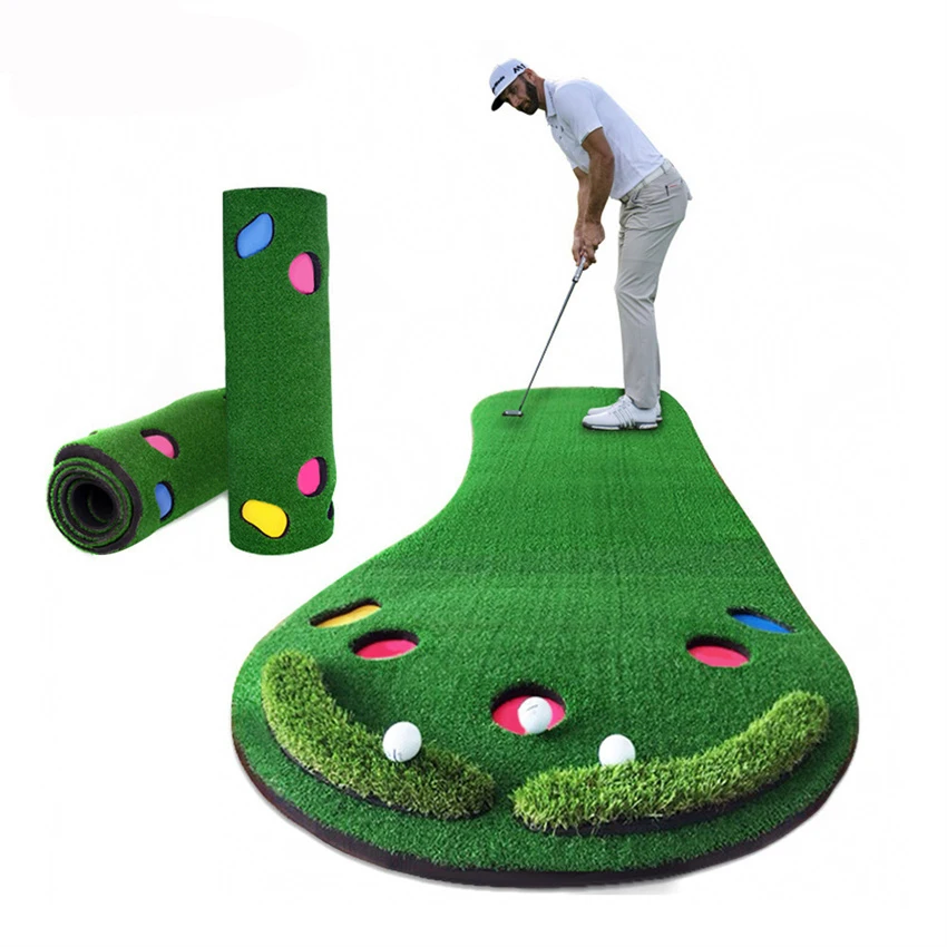 

90*300 см зеленые Домашние коврики для гольфа [2 типа]-профессиональные Домашние коврики для игры в гольф GL002