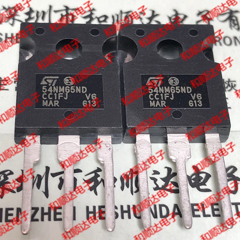 

10pcs/lot W54NM65ND STW54NM65ND New stock TO-247 650V 49A