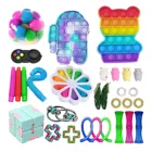 Набор игрушек-антистресс, набор пузырьков для снятия стресса для взрослых и детей, игрушки для снятия стресса с аутизмом