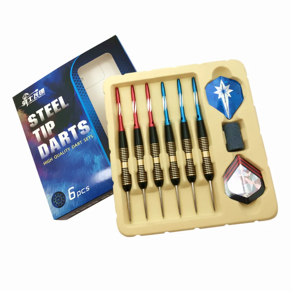 Высокое качество 23g профессиональный набор дартс из меди и стали наконечник