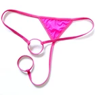 Нижнее белье, мужские сексуальные трусы, трусы с низкой посадкой, дышащие Трусы-стринги с заниженной талией, бандаж, трусы JJ