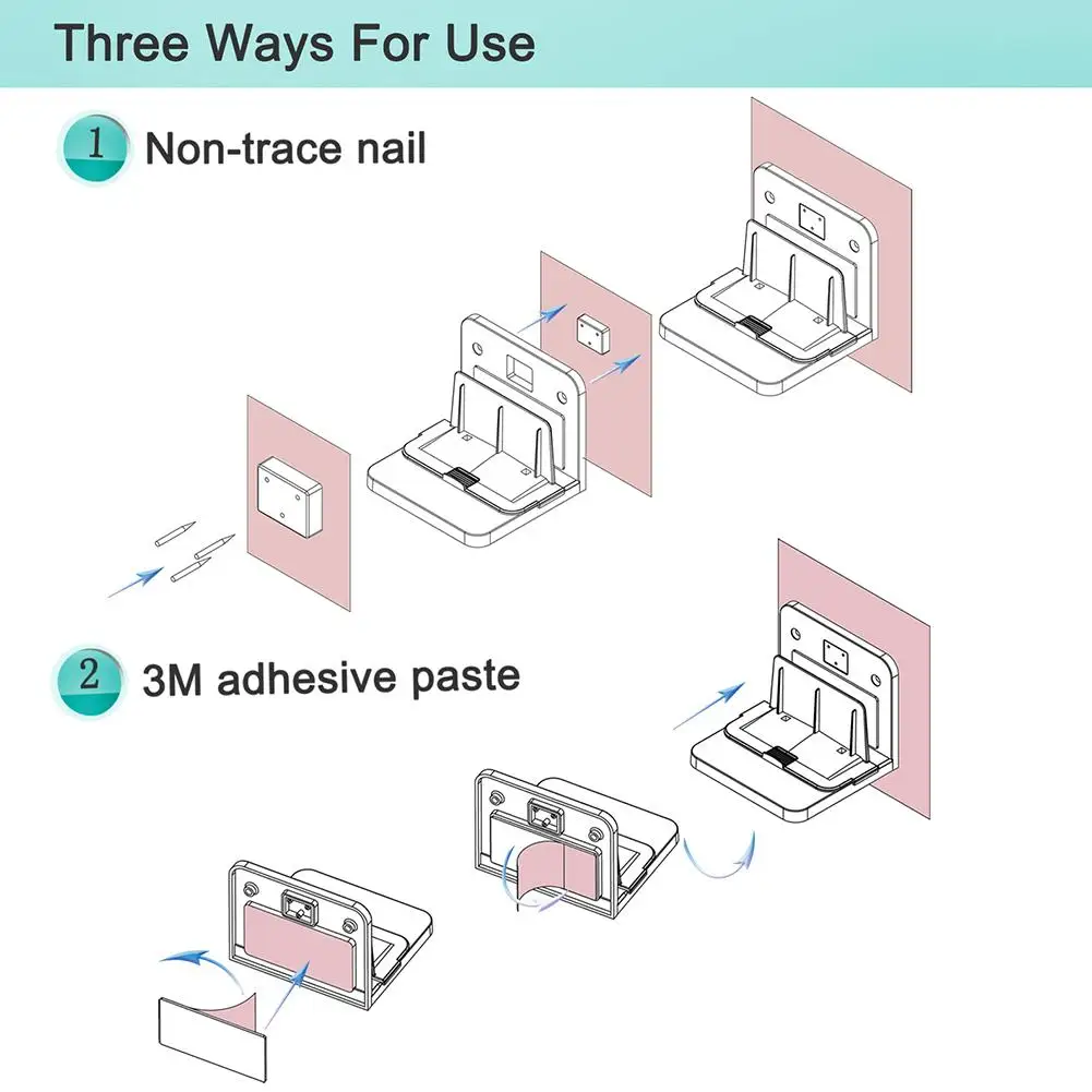 Небольшое регулируемое устройство настенный кронштейн подходит для ТВ