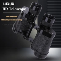 luxun 8x30 military black binoculars hd high magnification powerful binoculars outdoor tourism hunting telescope