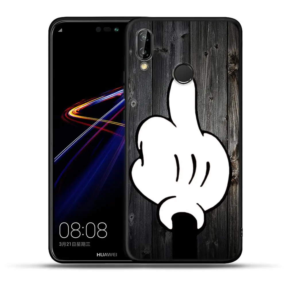 Милый мультяшный чехол для huawei P20 P30 Pro mate 10 20 Lite Y5 Y6 Y7 Y9 Prime P Smart Plus чехол s силиконовый чехол Coque Etui