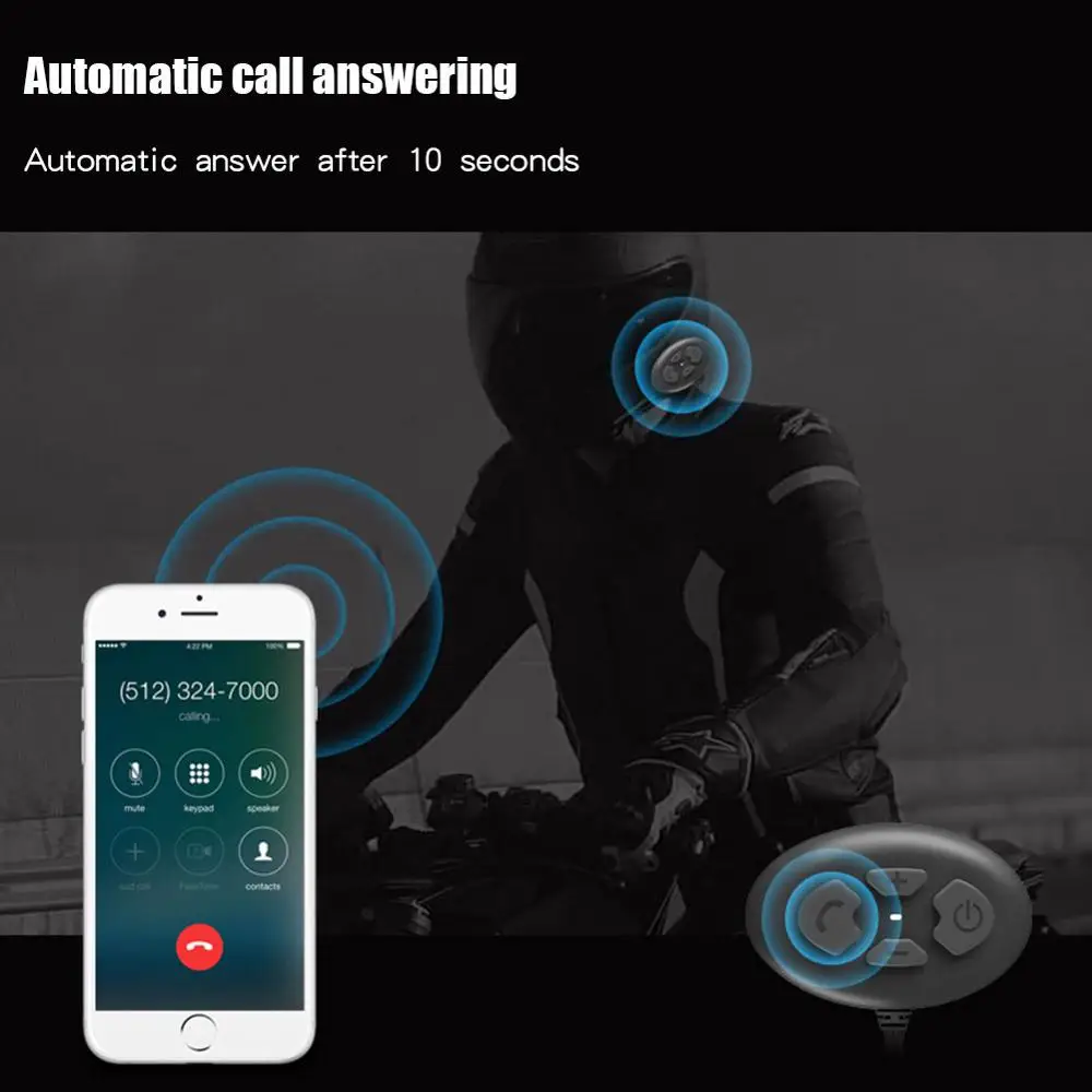 DK11 мотоциклетный шлем Bluetooth 5 0 гарнитура FM радио большая батарея IP54