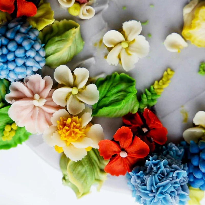 

2/3PCS 3 Sizes Cake Tray Tulips Flower Rose Nozzle Nail Decor Lifter Fondant Cream Transfer Baking Pastry Kitchen Cake Tips Set